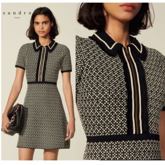 Sandro Knit Dress - Picture 1 of 11
